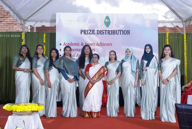 Bishop Cotton Women's Christian College Bangalore Graduation photo 2